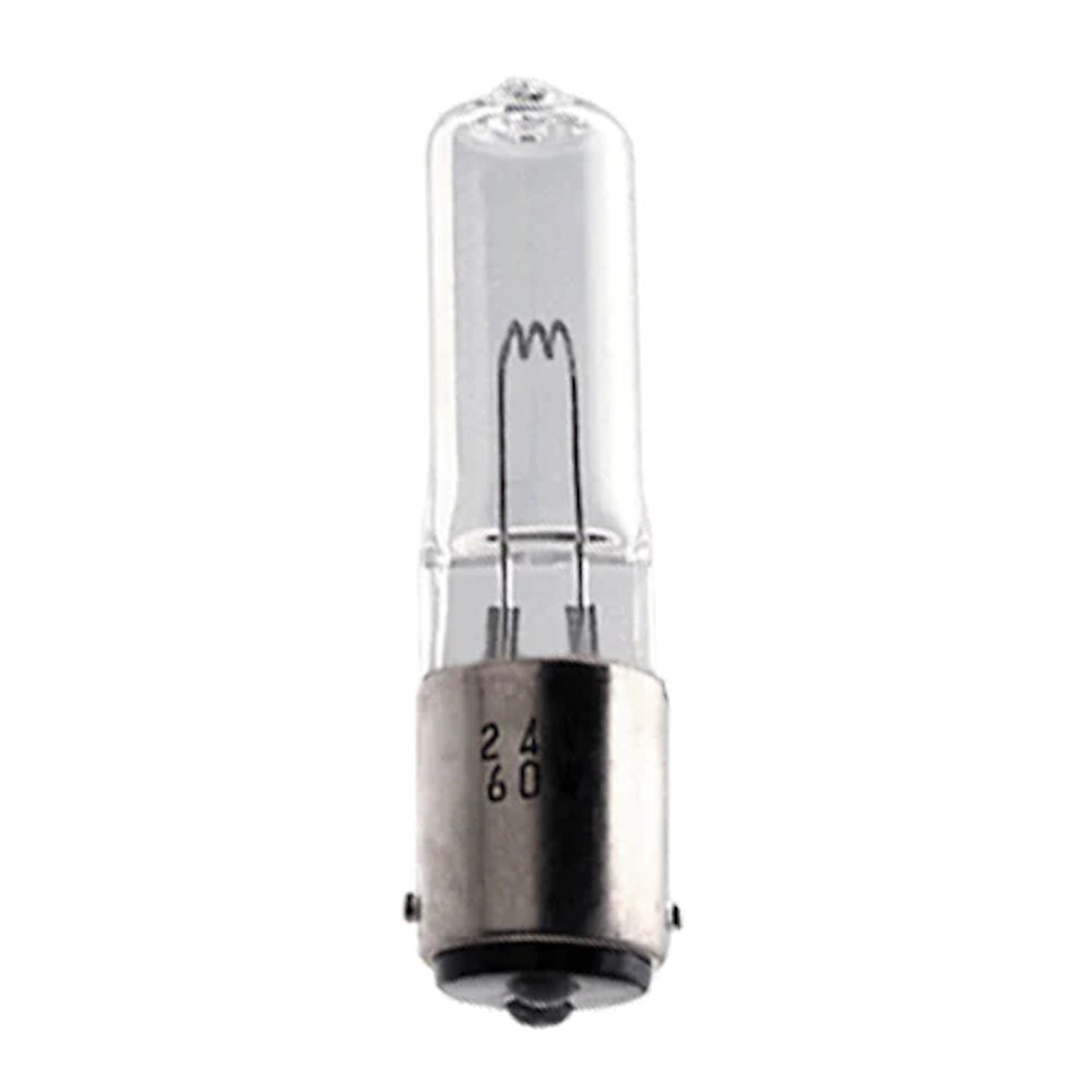 1000915 Ushio JCD-0062 60W 24V BA15D Clear Halogen Lamp