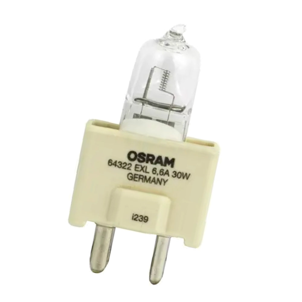 64322 58850 Osram EXL 30W 6.6A GY9.5 Clear Halogen Lamp
