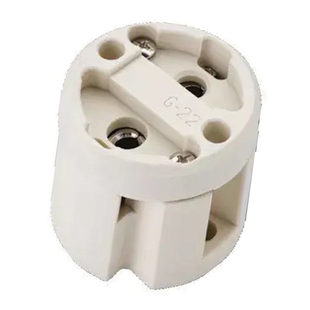 69371 Osram 1000V G22 Ceramic No Leads Single Bulb Socket