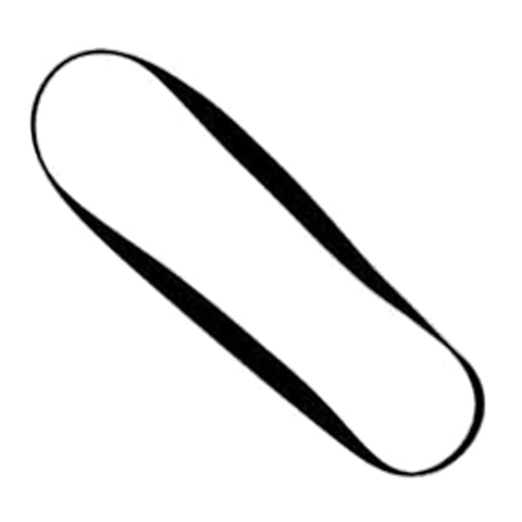 FBS 8.0 Replacement Belt for Audio Equipment Cassette Decks And CD Changers 8.0" Flat Small Width