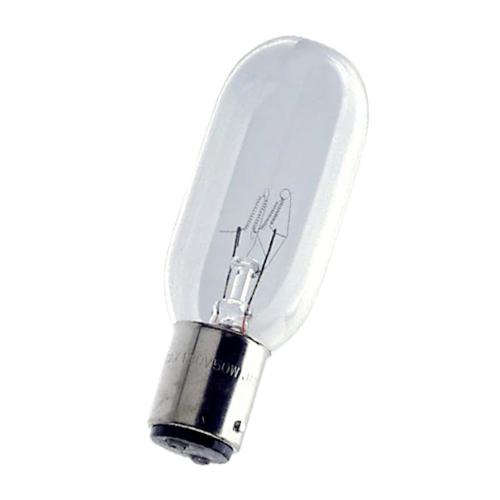1000123 Ushio CAX 50W 130V BA15d Clear Incandescent Lamp