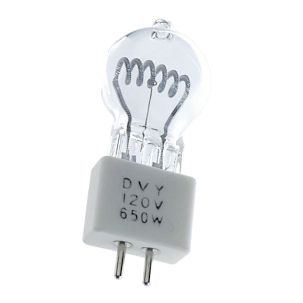 1000225 Ushio DVY 650W 120V G5.3 Clear Halogen Lamp