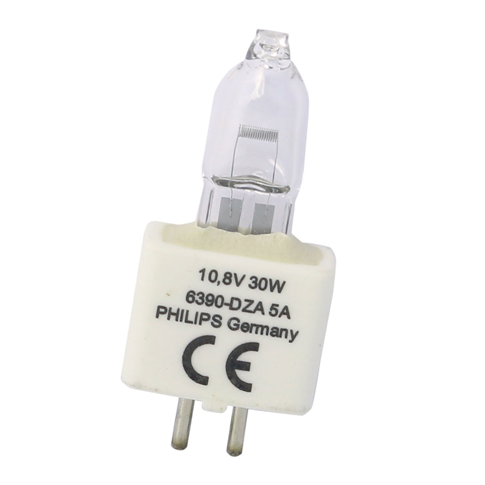 324004 Philips DZA 6390 30W 10.8V G5.3 Clear Halogen Lamp
