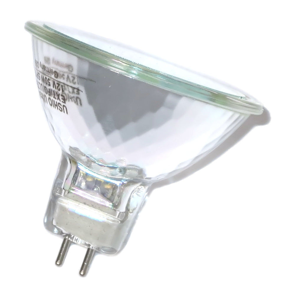 1002168 Ushio EXT/FG JR12V-50W/SP12 Clear Halogen Lamp