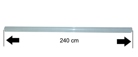 Lutema BluLED 8 Feet / 96 Inches / 240cm LED Lamp Tube Clear Cover (MITLEDRP03)