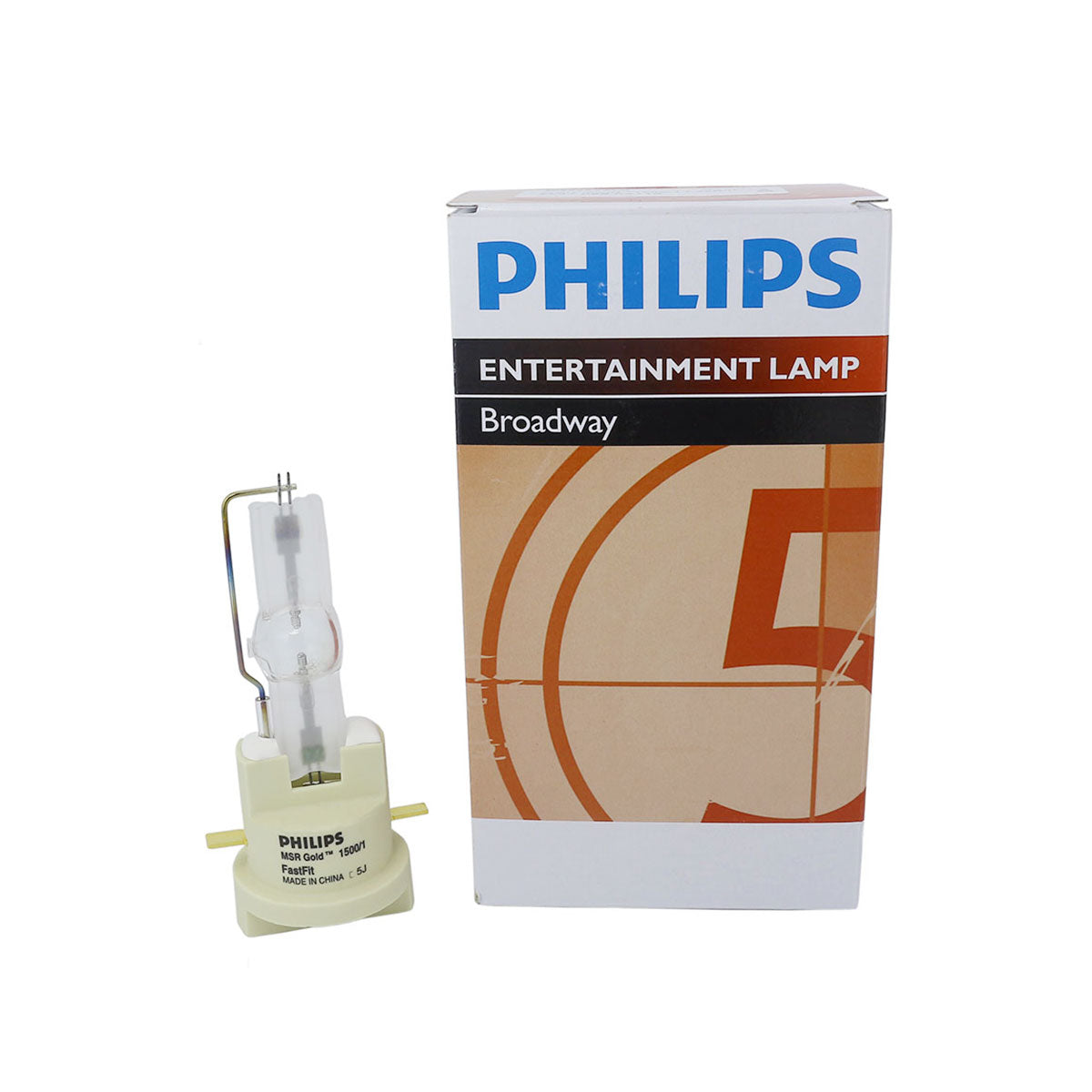 260497 Philips MSR Gold 1500/1 FastFit 1500W AC Lamp for Touring/Stage Lighting (9281 089 05115)