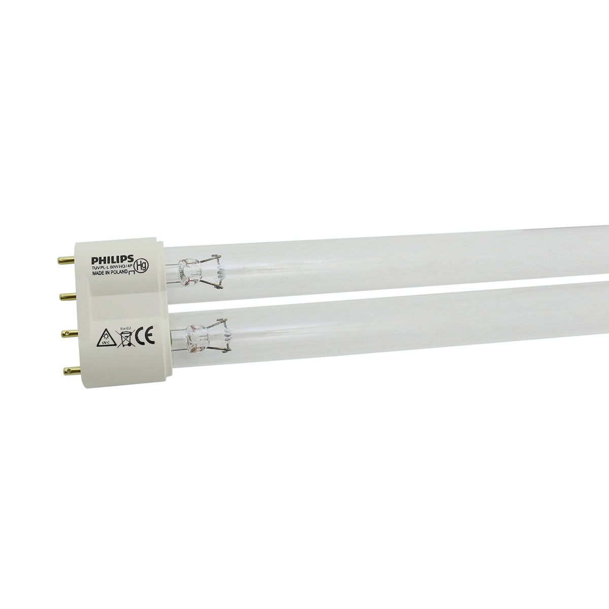 130351 Philips TUV PL-L60W/4P HO 2G11 60W UV-C Germicidal Lamp