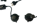Lutema Automotive LED 30W Headlight Bulb Conversion Kit F2 H4 External Driver Type