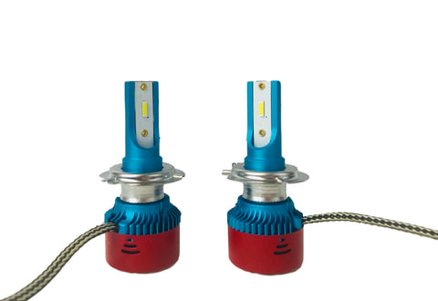 Lutema Automotive LED 30W Headlight Bulb Conversion Kit Mi8 H7 External Driver Type