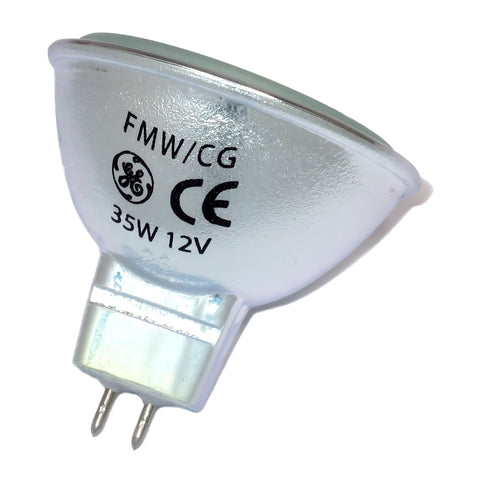 20859 GE FMW/CG Q35MR16C/CG40 35W 12V Clear Halogen Lamp – Dynamic Lamps