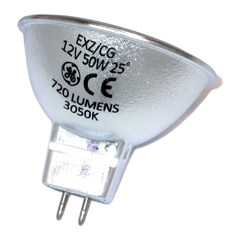 20871 GE EXZ/CG Q50MR16C/CG25 50W 12V ConstantColor Precise Halogen Lamp