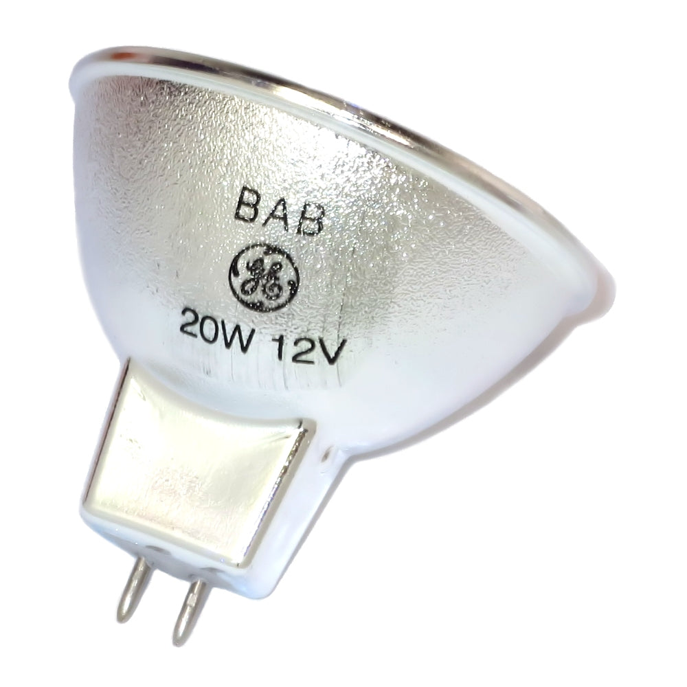 20814 GE BAB Q20MR16C/FL40 20W 12V Clear Halogen Lamp