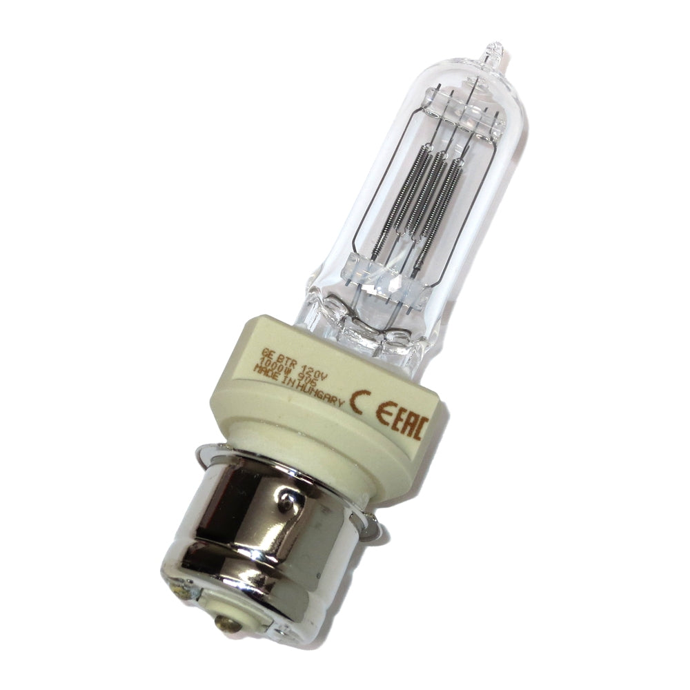 88607 GE BTR Q1000T7/4CL/2P 1000W 120V Halogen Lamp