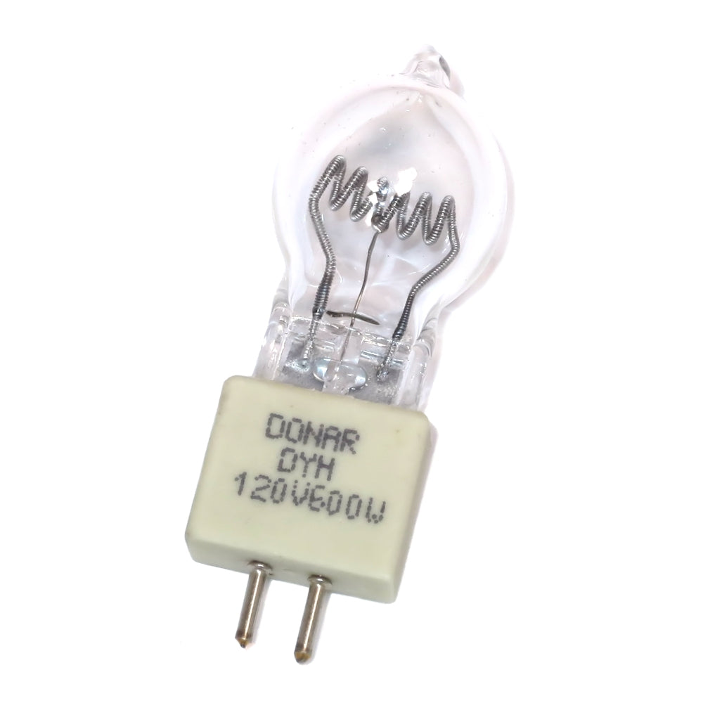 26649 Donar DYH 600W 120V G5.3 G7 Clear Halogen Lamp