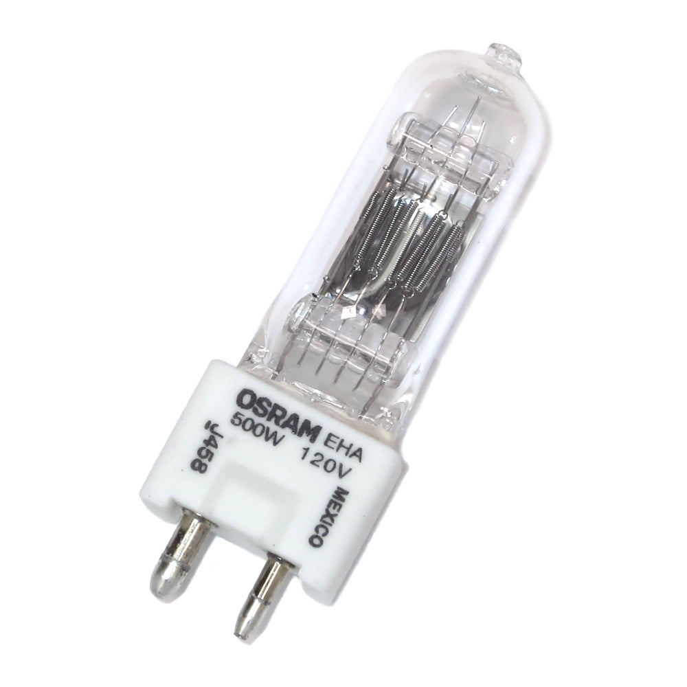 54585 Osram EHA 500W 120V GY9.5 T6 Clear Halogen Lamp