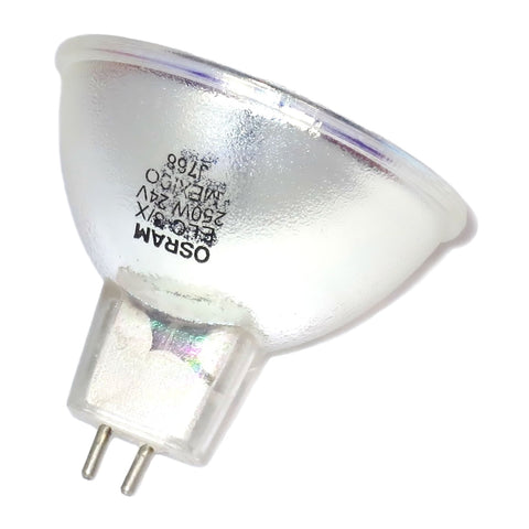54841 Osram ELC-3/X 250W 24V MR16 Clear Tungsten Halogen A/V Lamp With Reflector