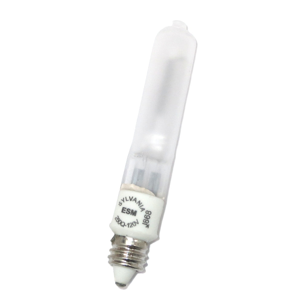 58763 Sylvania ESM 250W 120V E11 T4 Mini Frosted Halogen Lamp