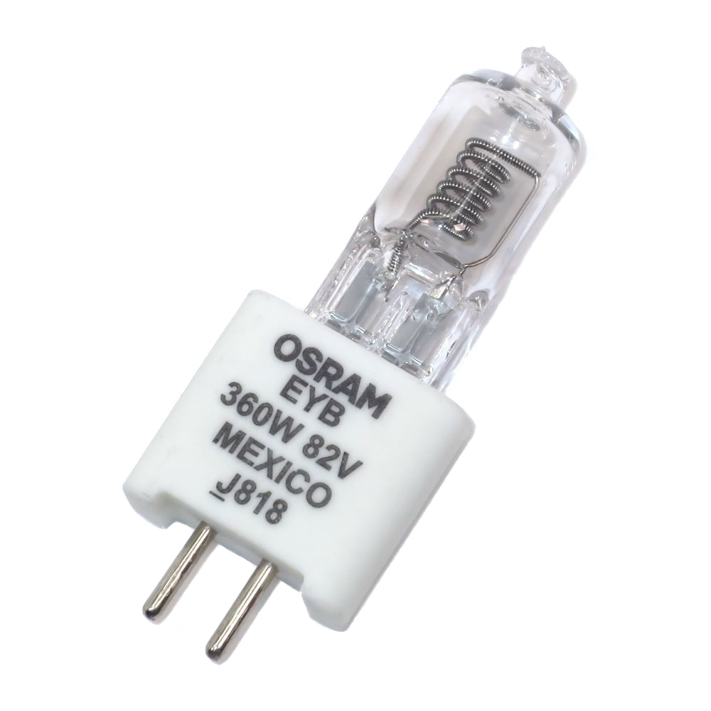 54446 Osram EYB 360W 82V T3.5 G5.3 Clear Halogen Lamp