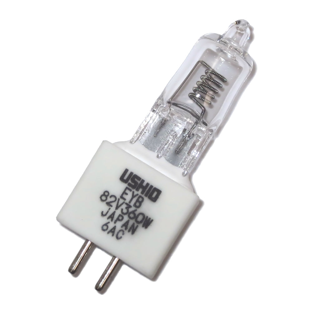 1000442 Ushio EYB 360W 82V T3.5 G5.3 Clear Halogen Lamp