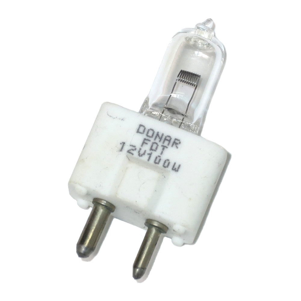 27608 Donar FDT 100W 12V T11.5 GZ9.5 Clear Halogen Lamp