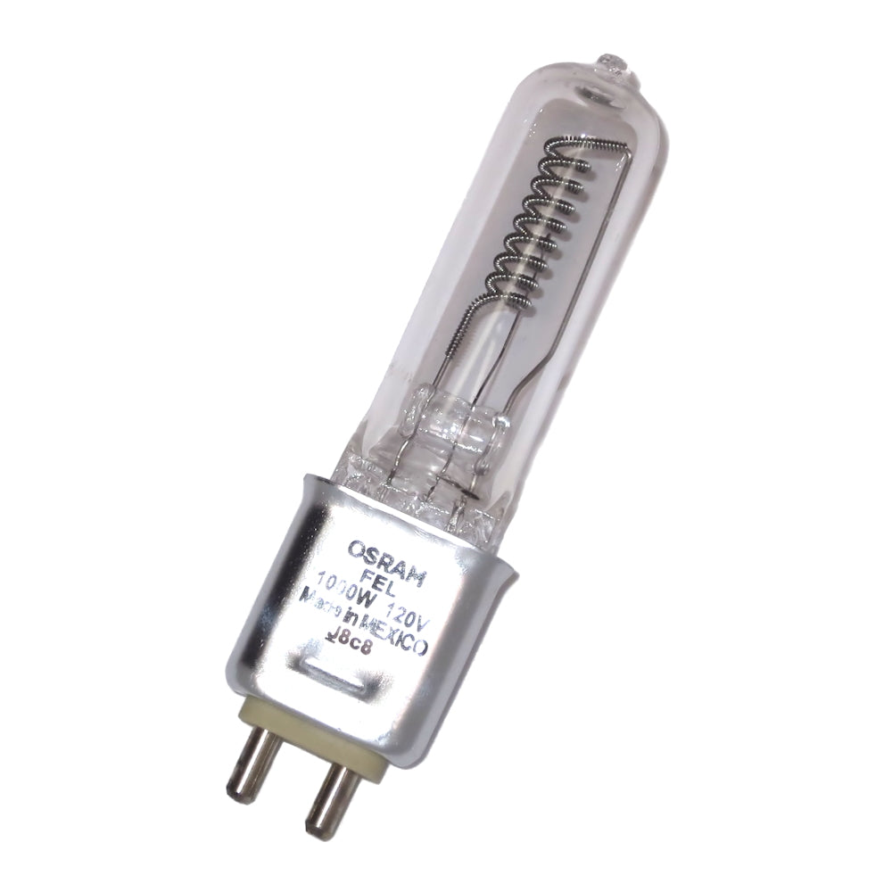 54570 Osram FEL 1000W 120V T6 G9.5 Clear Halogen Lamp