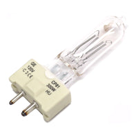 39781 GE FKW Q300/T8 300W 120V CP81 Halogen Quartzline Showbiz Studio Stage Lamp