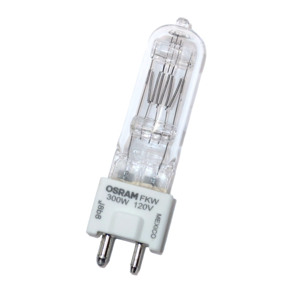 54711 Osram FKW 300W 120V GY9.5 T6 Clear Halogen Lamp
