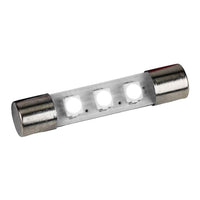 FL1WW Warm White 8V 3 SMD LED Fuse Lamp for Vintage Audio Equipment