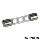 FL1WW Warm White 8V 23mA 3 SMD LED Fuse Lamp 10 PACK