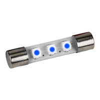 FL3IB Ice Blue 8V 23mA 3 SMD LED Fuse Lamp for Vintage Audio Equipment