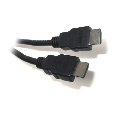 6 Foot Male-A to Male-A Black High Speed HDMI Cable