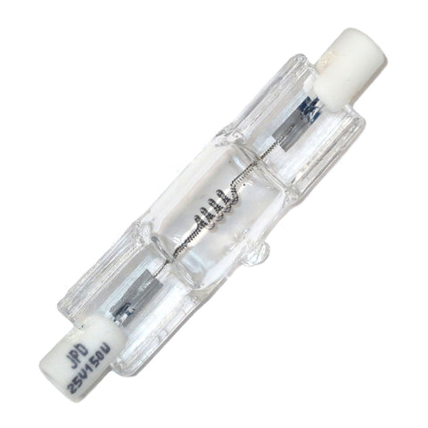 28100 Donar JPD25V-150W R7S T5 Clear Halogen Double Ended Lamp