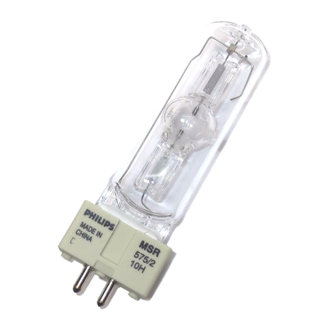 MSR 575/2 10H Philips 575W AC Metal Halide Touring/Stage Lamp
