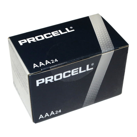 PC2400 Duracell PROCELL AAA 1.5V Alkaline Battery 24 Pack